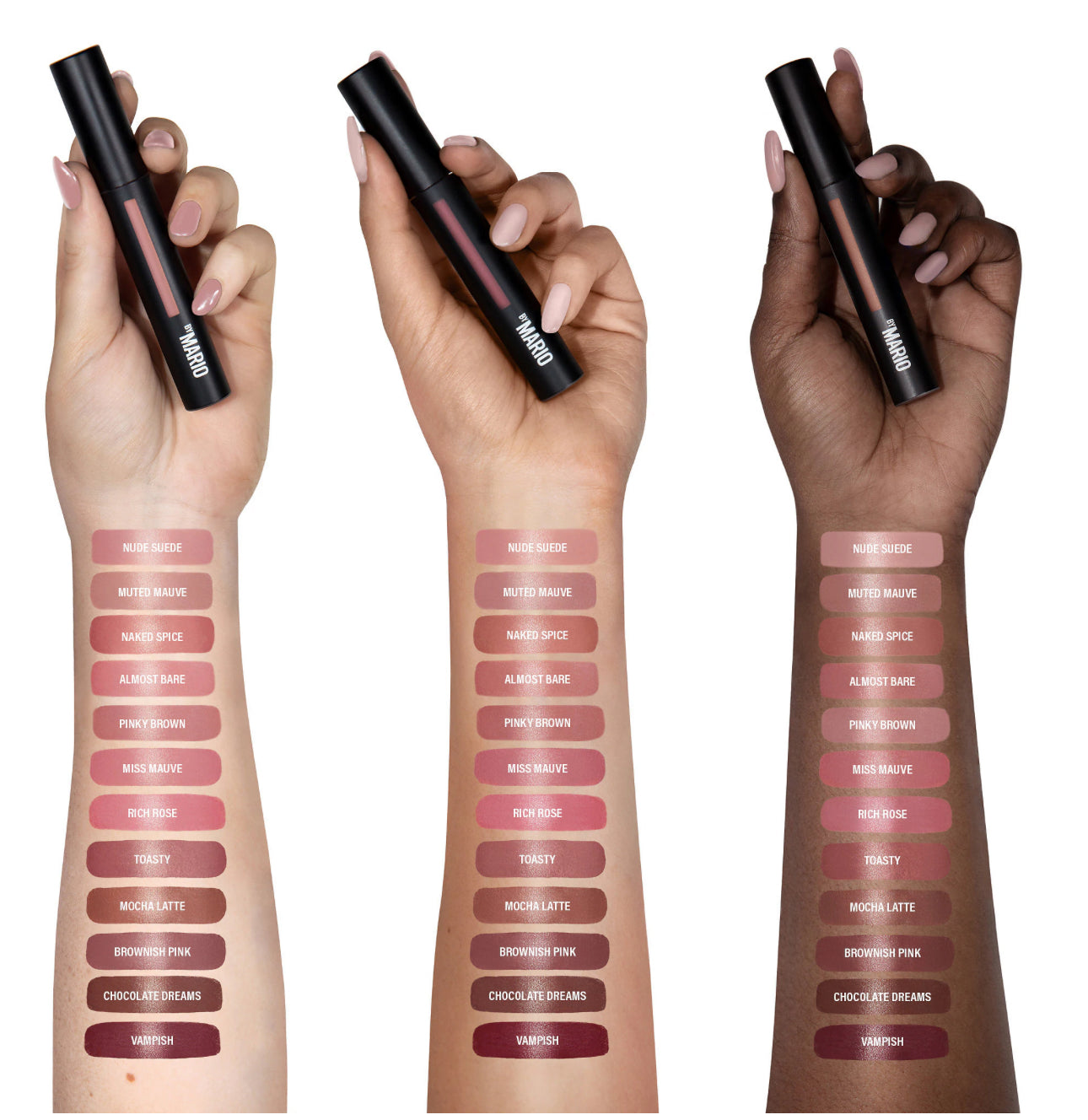 MAKEUP BY MARIO Ultra Suede Cozy Lip Cream (Brownish Pink)