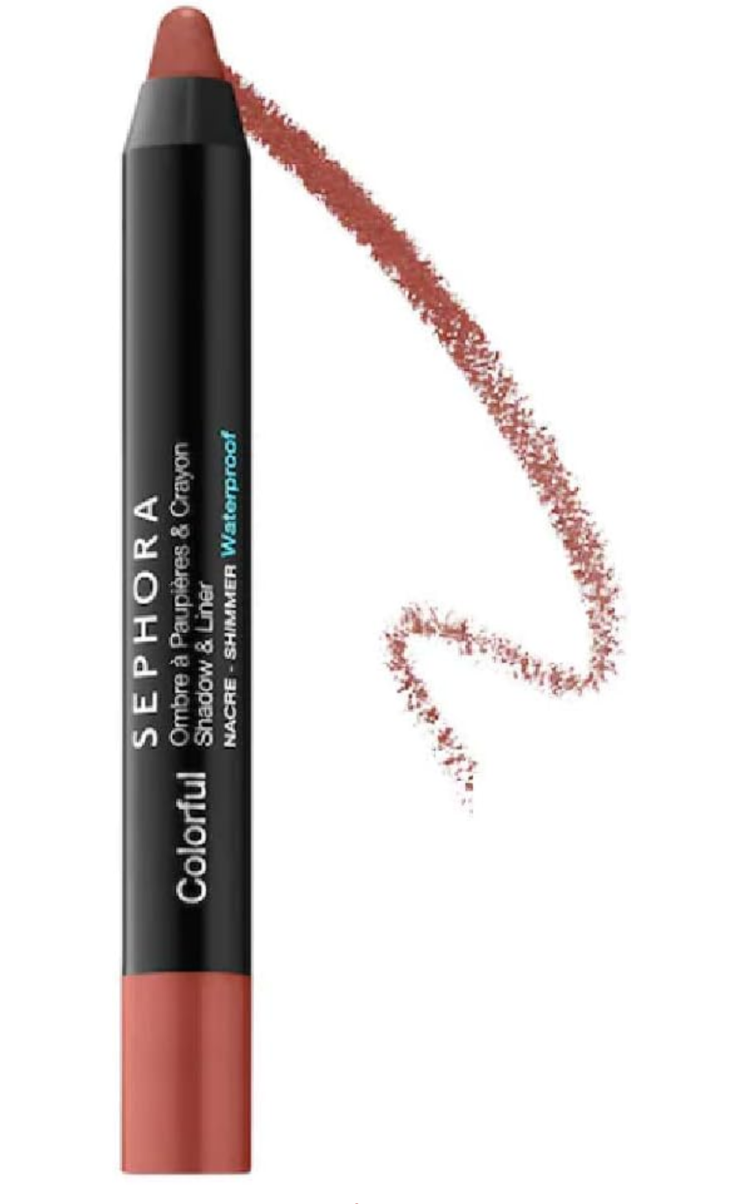SEPHORA Waterproof Ombre And Crayon Shadow And Liner (Red Terracotta) Matte